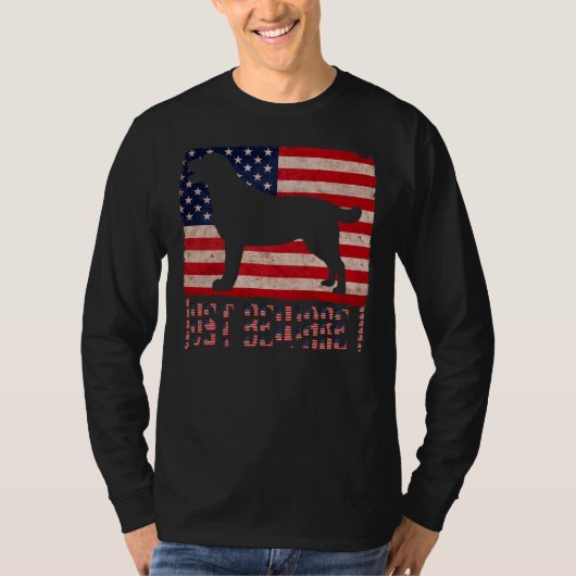 Beachte einfach Labrador-Retriever mit der US-Schw T-Shirt (Vorderseite)