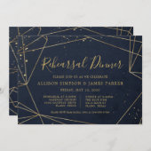 Beachte und geometrische Probe Einladung (Vorne/Hinten)