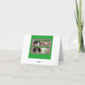 Beachten Sie, dass das Basset-Hound mein Bier nich Karte (Rückseite)