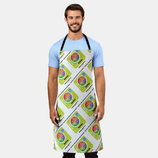 Beachten Sie, dass es kein Nachtisch gibt, denken Schürze (Getragen)