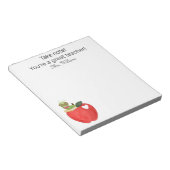 Beachten Sie, dass Ihr großartiger Lehrer, Lehrer Notizblock (angewinkelt)