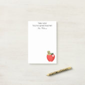 Beachten Sie, dass Ihr großartiger Lehrer, Lehrer Post-it Klebezettel (Auf Schreibtisch)