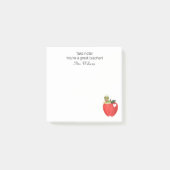 Beachten Sie, dass Ihr großartiger Lehrer, Lehrer  Post-it Klebezettel (Vorderseite)