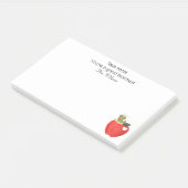 Beachten Sie, dass Ihr großartiger Lehrer, Lehrer  Post-it Klebezettel (angewinkelt)