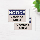 Beachten Sie den Cranky Area Spaß (Schreibtisch)