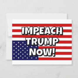 BEACHTEN SIE JETZT TRUMP! POSTKARTE