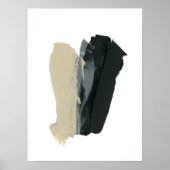 Beachtende 2 Minimalistische Abstrakte Wall Street Poster (Vorne)