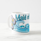 Beachthema Trauzeugin Geschenk Kaffee Tasse, Tasse (Vorderseite Links)