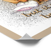 Beachtime Bear Poster (Ecke)