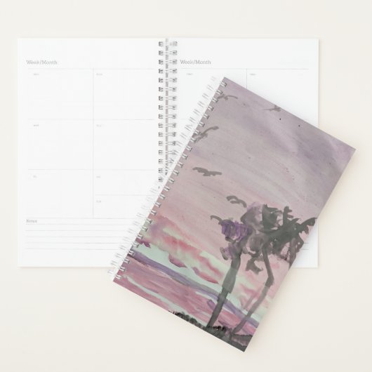 Beachvögel Palm Tree Planner Planer (Anzeige)