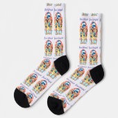 Beachvolleyball Mädchen Thunder_Cove Socken (Linkes Detail)