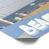 BeachVolleyball Smashin Tilt Poster (Ecke)