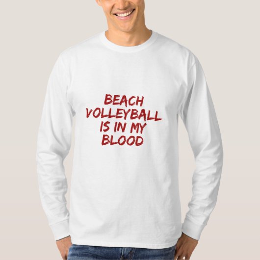 Beachvolleyball T-Shirt (Vorderseite)