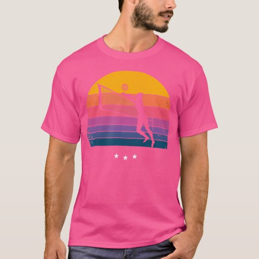 Beachvolleyball T-Shirt (Vorderseite)