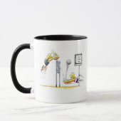 Beachvolleyball Tasse (Links)