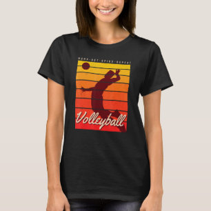 Beachvolleyball-Trainer Bump Set Spike Repea T-Shirt