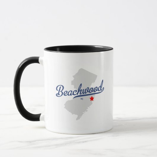 Beachwood New-Jersey NJ Shirt Tasse (Links)