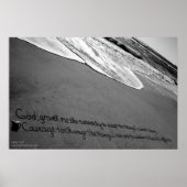 Beachwrite's Serenity-Gebet Poster (Vorne)