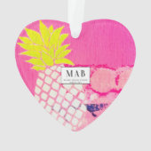 Beachy Acrylic Ornament (Rückseite)