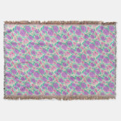 Beachy Boho Print Decke (Vorderseite)