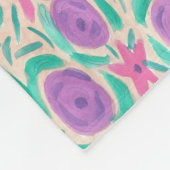 Beachy Boho Print Fleecedecke (Ecke)