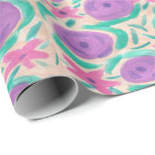 Beachy Boho Print Geschenkpapier (Rolleneckpunkt)