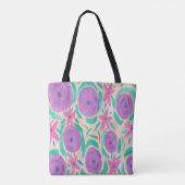 Beachy Boho Print Tote Bag Tasche (Rückseite)