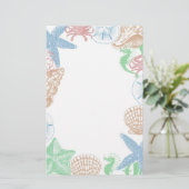 Beachy Briefpapier (Stehend Vorderseite)