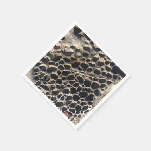 Beachy Bubbly Rocks Serviette (Ecke)