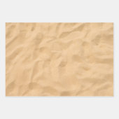 Beachy Christmas Sand Pail Geschenkpapier Set (Vorderseite 3)