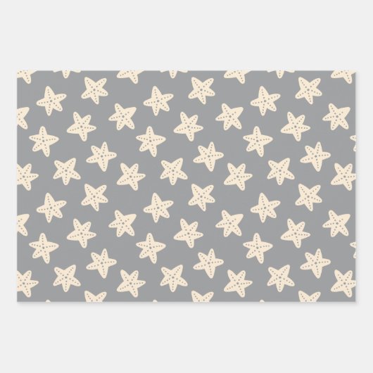 Beachy Christmas Sand Pail Geschenkpapier Set (Vorderseite 2)