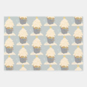 Beachy Christmas Sand Pail Geschenkpapier Set (Vorderseite)