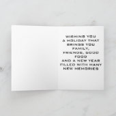 BEACHY CHRISTMAS WISHES FEIERTAGSKARTE (Innenseite)