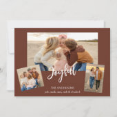 Beachy Collage Foto II Feiertagskarte (Vorderseite)