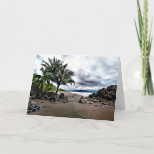 Beachy-Faltkarte Dankeskarte