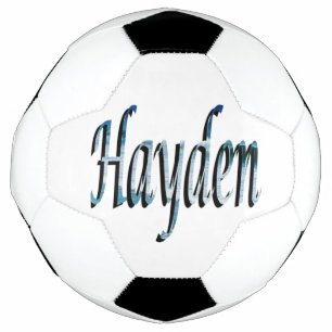 Beachy Hayden Name, Soccerball Fußball