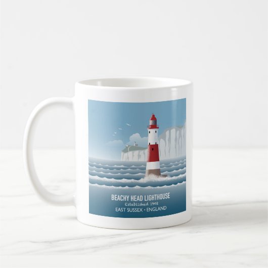Beachy Head Lighthouse Kaffeetasse (Links)