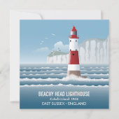 Beachy Head Lighthouse Karte (Vorderseite)