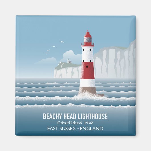 Beachy Head Lighthouse Magnet (Vorne)