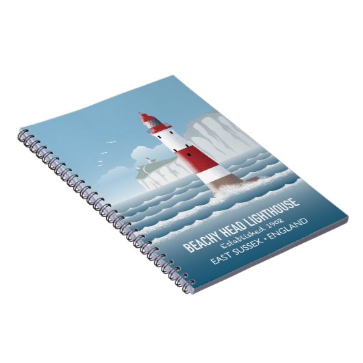 Beachy Head Lighthouse Notizblock (Rechte Seite)
