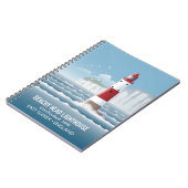 Beachy Head Lighthouse Notizblock (Linke Seite)