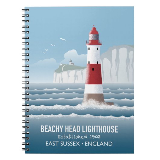 Beachy Head Lighthouse Notizblock (Vorderseite)