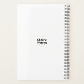 Beachy Head Lighthouse Notizblock (Rückseite)