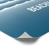 Beachy Head Lighthouse Poster (Ecke)