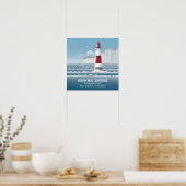 Beachy Head Lighthouse Poster (Küche)