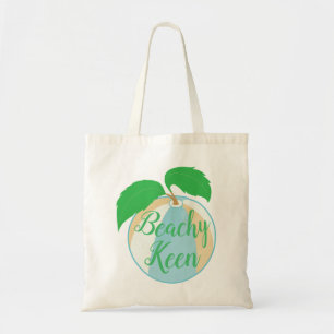 "Beachy Keen/Blue Tan" Budget Tote Beutel Tragetasche