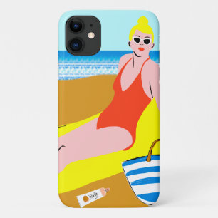 Beachy Keen - Gelb Case-Mate iPhone Hülle