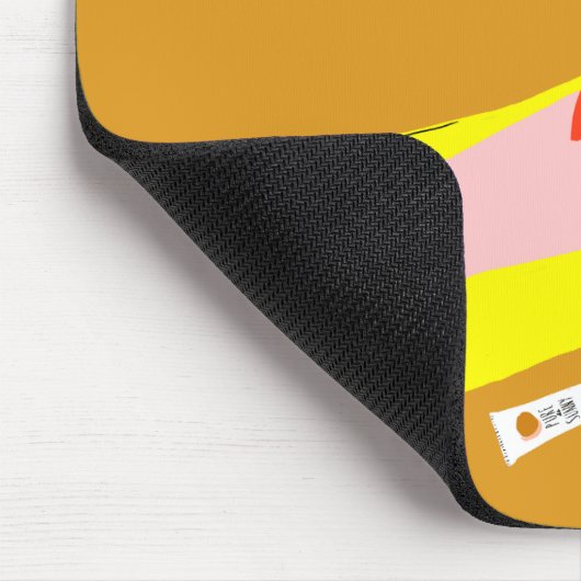 Beachy Keen - Gelb Mousepad (Ecke)