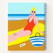 Beachy Keen - Gelb Notizblock (Rückseite)