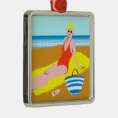 Beachy Keen - Gelb Ornament Aus Metall (Rechts)